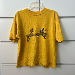 Yellow tshirt Skateboarding Place design